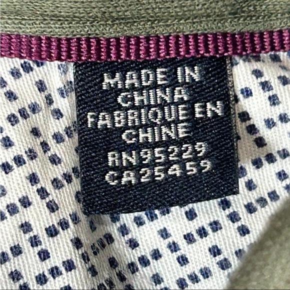 Ted Baker Polo Shirt 6 Olive Cotton Blend - Picture 7 of 9